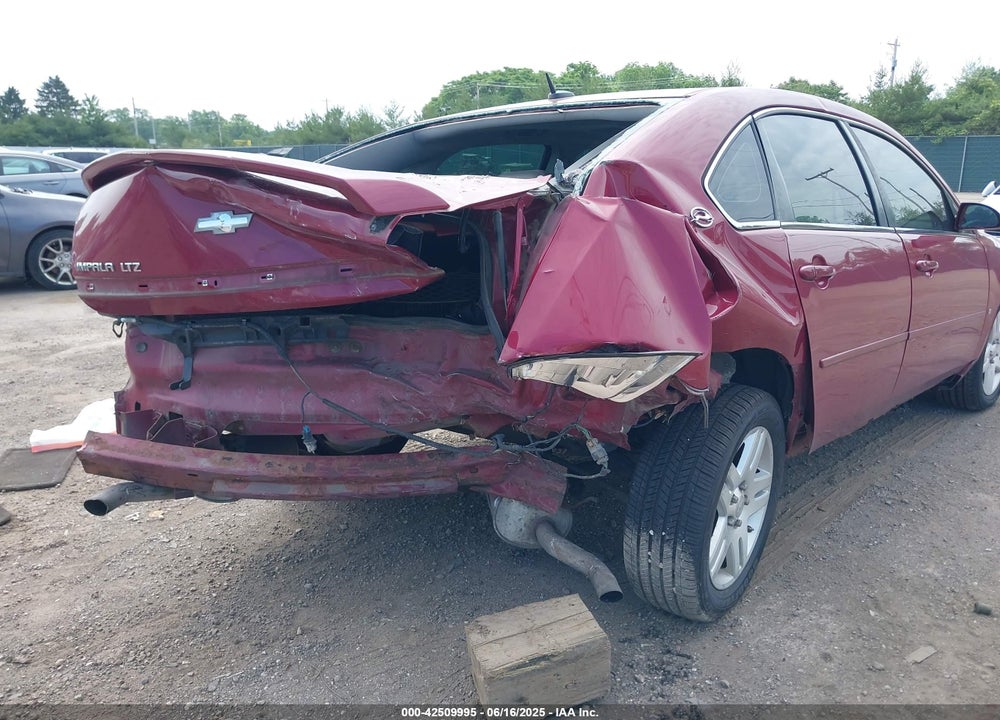 2006 CHEVROLET IMPALA VIN: 2G1WU581669300657