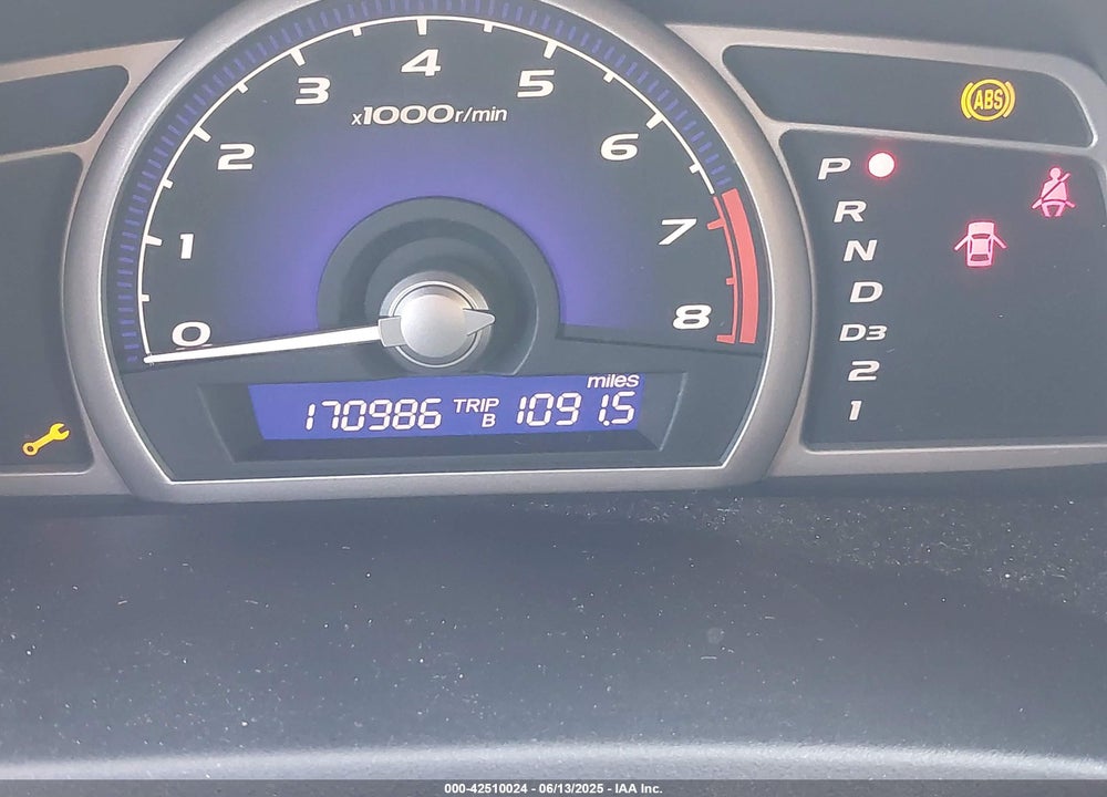 2007 HONDA CIVIC LX VIN: 1HGFA16537L118070