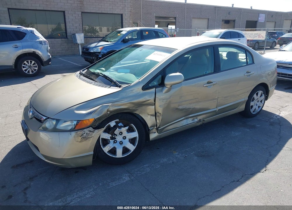 2007 HONDA CIVIC LX VIN: 1HGFA16537L118070