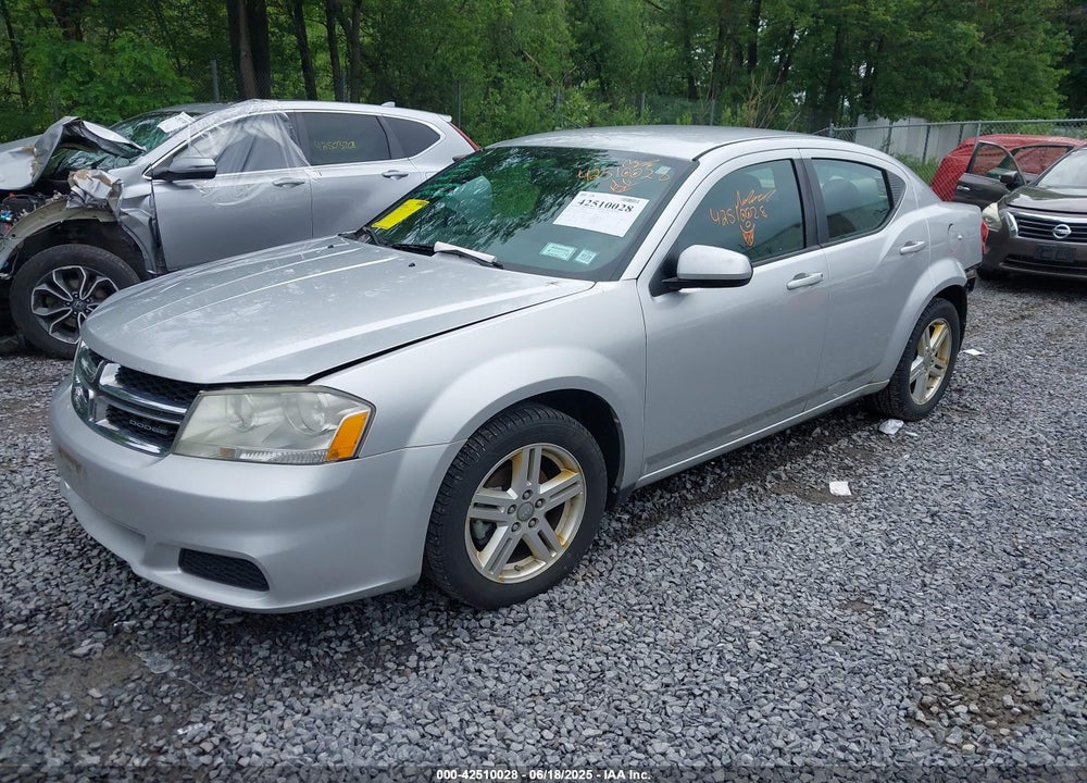 2012 DODGE AVENGER SXT VIN: 1C3CDZCB0CN133422