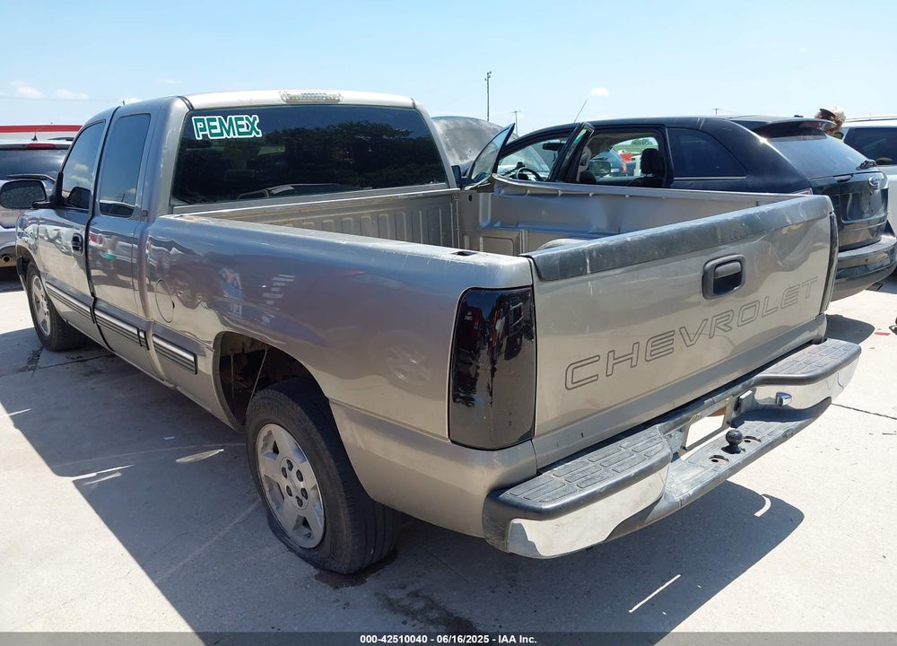 2001 CHEVROLET SILVERADO 1500 VIN: 2GCEC19W811219076