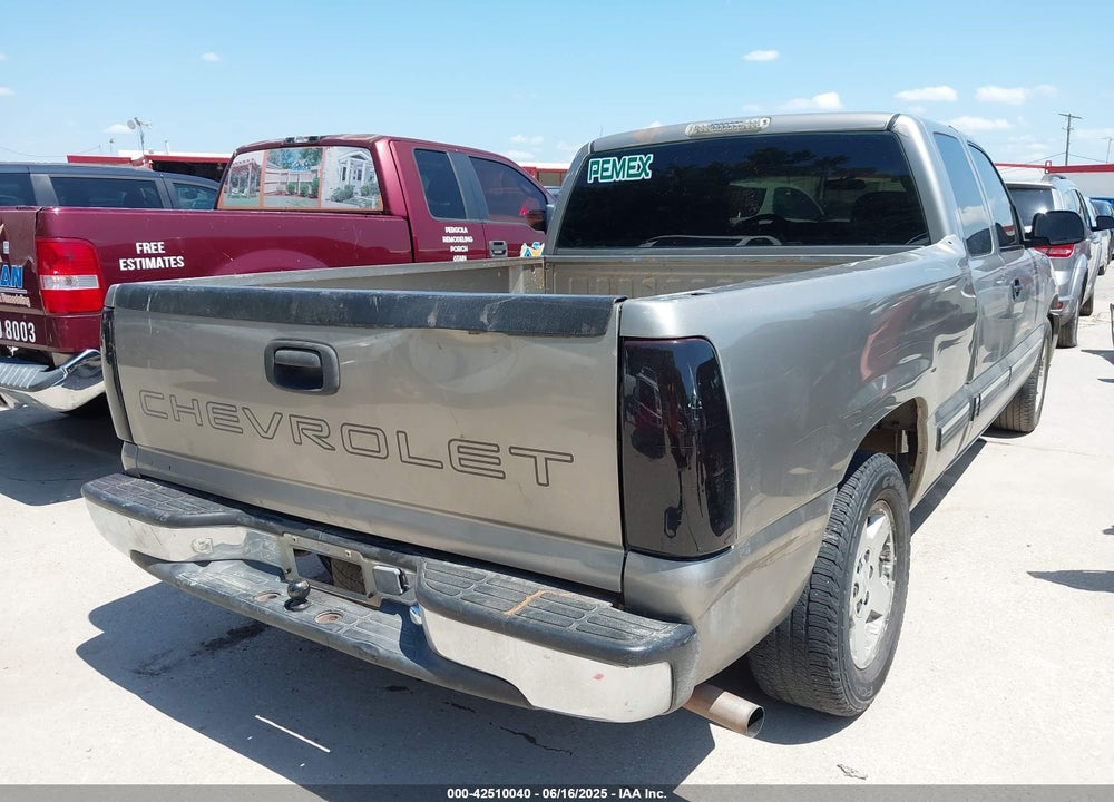 2001 CHEVROLET SILVERADO 1500 VIN: 2GCEC19W811219076