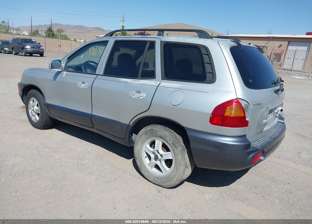 2003 HYUNDAI SANTA FE GLS/LX VIN: KM8SC73E63U538646