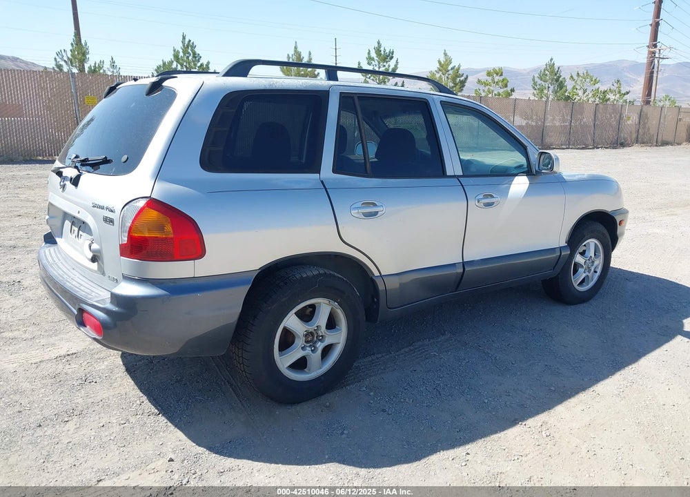 2003 HYUNDAI SANTA FE GLS/LX VIN: KM8SC73E63U538646