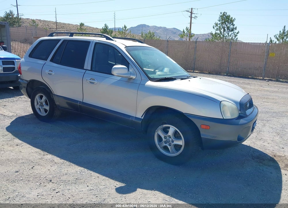 2003 HYUNDAI SANTA FE GLS/LX VIN: KM8SC73E63U538646