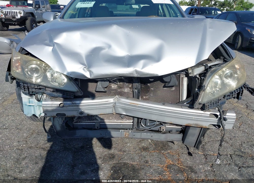 2009 LEXUS ES VIN: JTHBJ46G992278588