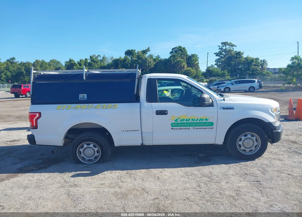 2016 FORD F-150 XL VIN: 1FTMF1C81GKF76556