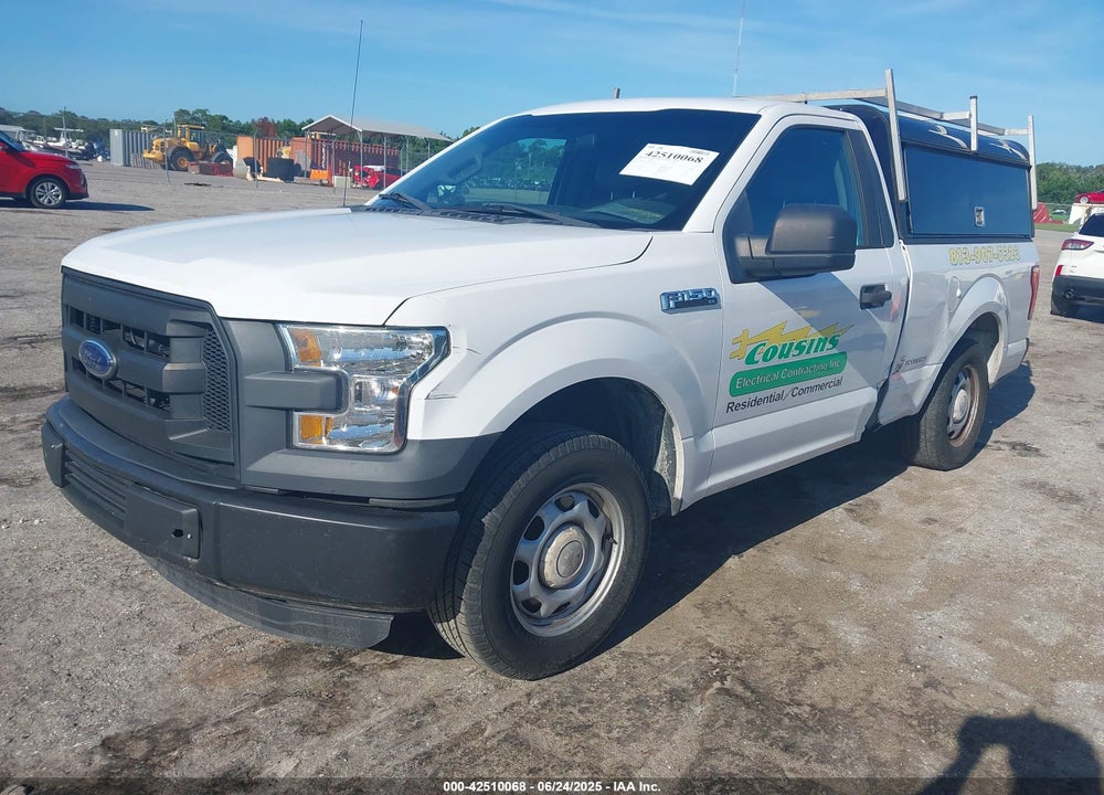 2016 FORD F-150 XL VIN: 1FTMF1C81GKF76556