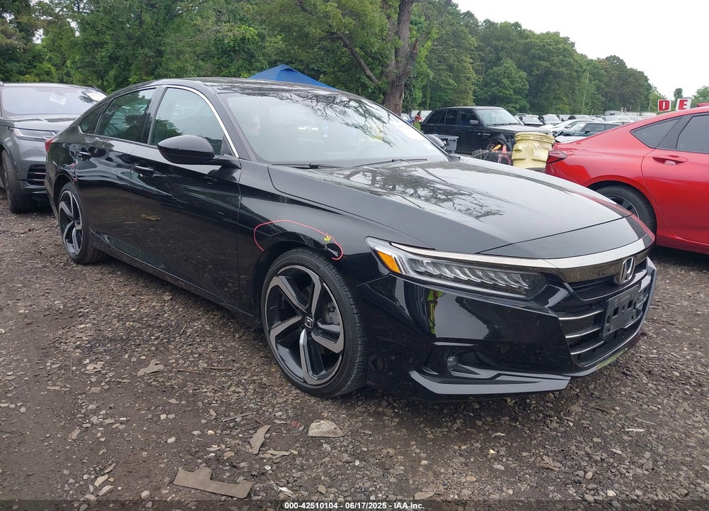2022 HONDA ACCORD SPORT 2.0T VIN: 1HGCV2F31NA018733