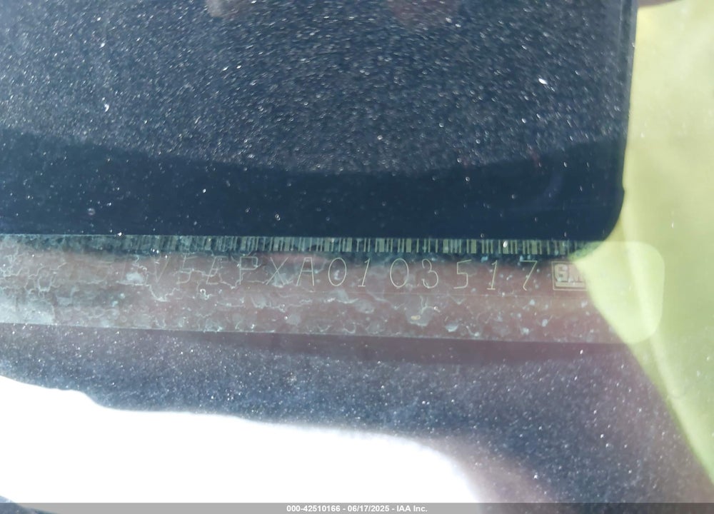 2010 CADILLAC CTS VIN: 1G6DV5EPXA0103517