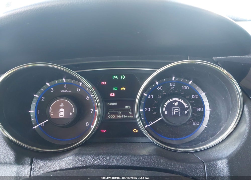 2013 HYUNDAI SONATA VIN: 5NPEB4AC5DH592732