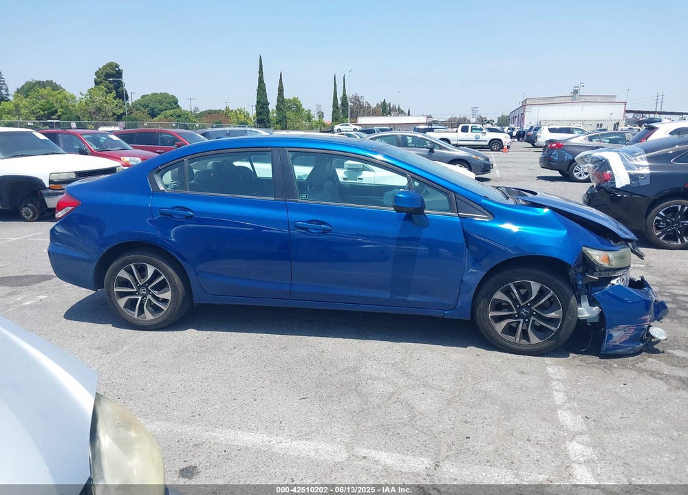 2013 HONDA CIVIC EX-L VIN: 19XFB2F99DE249383