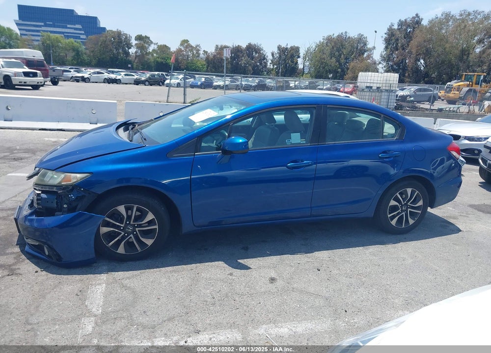 2013 HONDA CIVIC EX-L VIN: 19XFB2F99DE249383