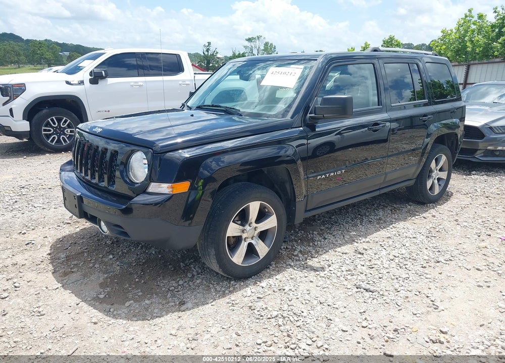 2016 JEEP PATRIOT VIN: 1C4NJRFB4GD809651
