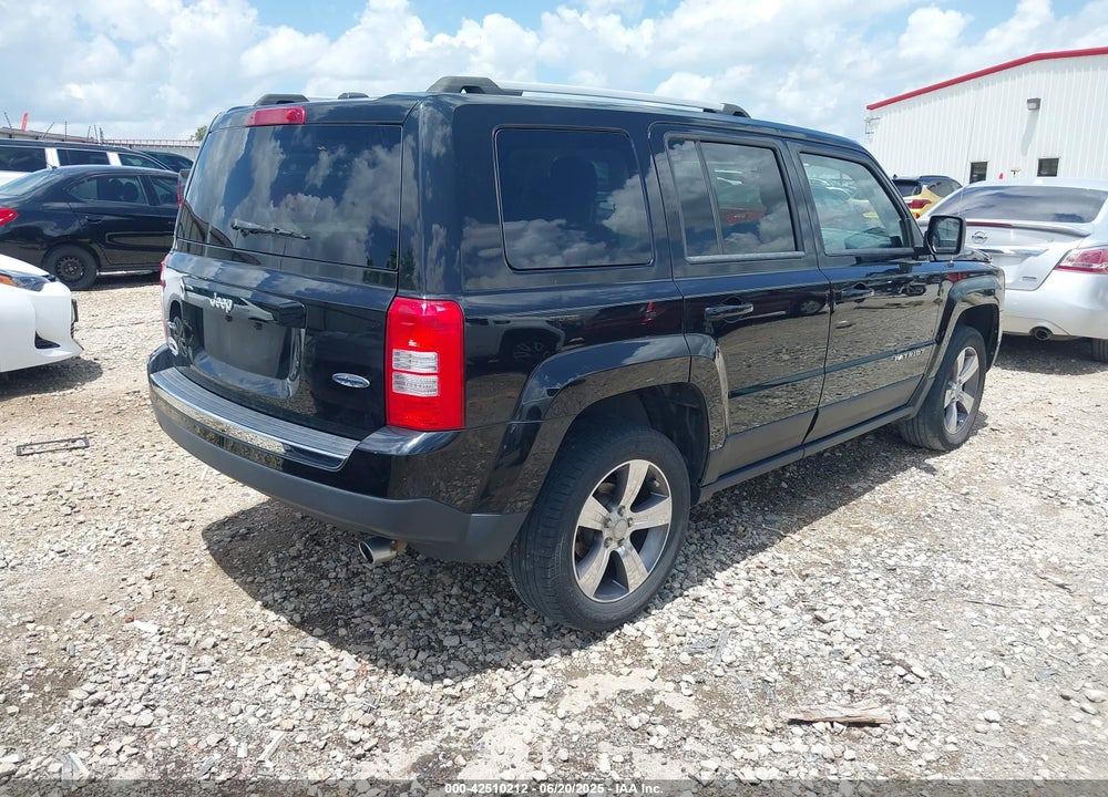 2016 JEEP PATRIOT VIN: 1C4NJRFB4GD809651