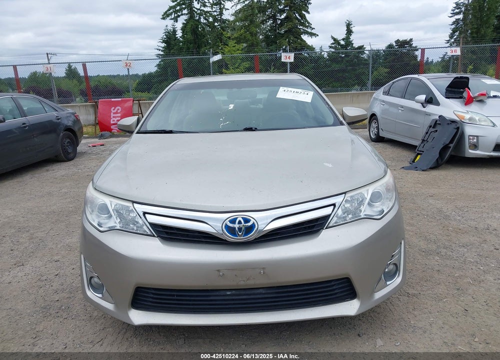 2014 TOYOTA CAMRY HYBRID XLE VIN: 4T1BD1FK9EU115574