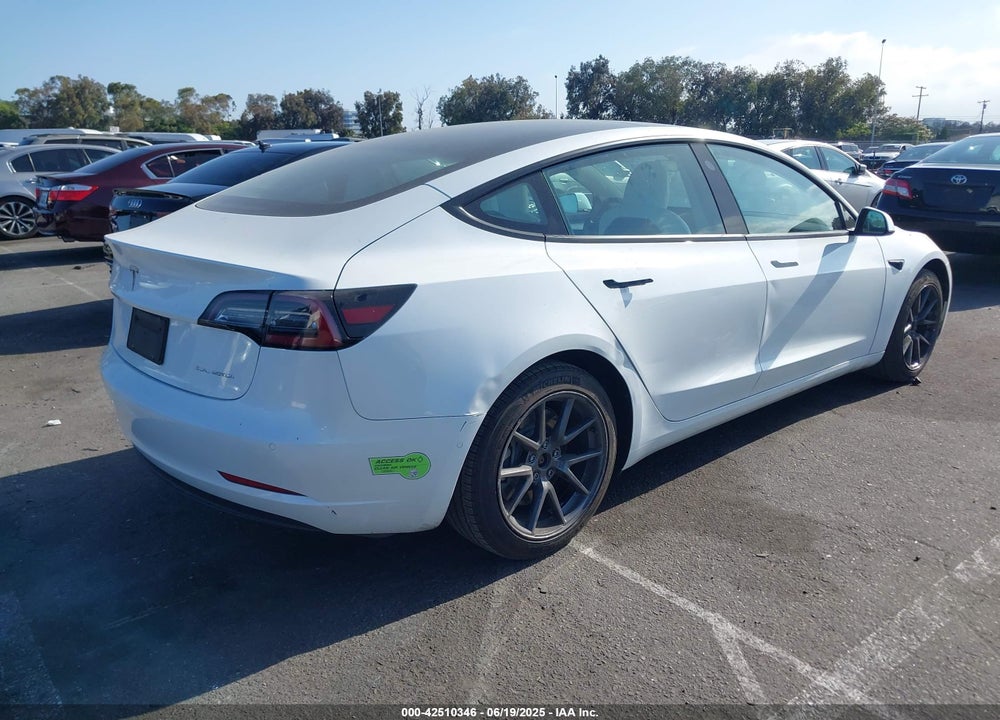 2022 TESLA MODEL 3 VIN: 5YJ3E1EB9NF337502
