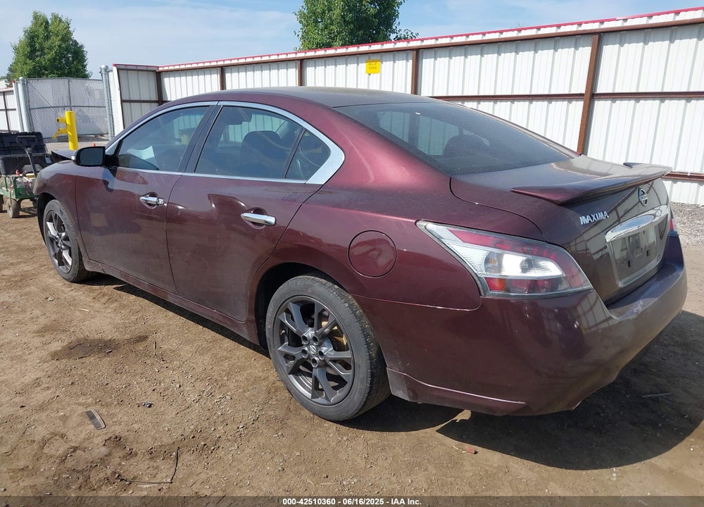 2014 NISSAN MAXIMA VIN: 1N4AA5AP3EC468648