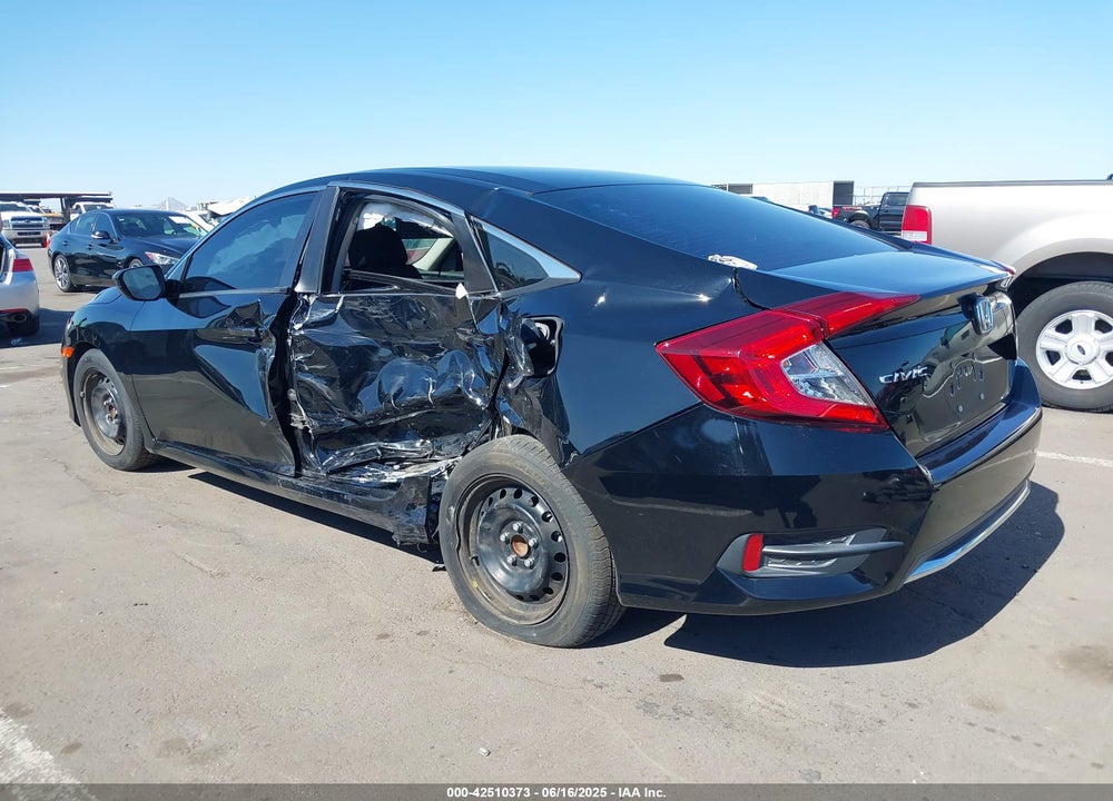 2019 HONDA CIVIC VIN: 19XFC2F62KE202213