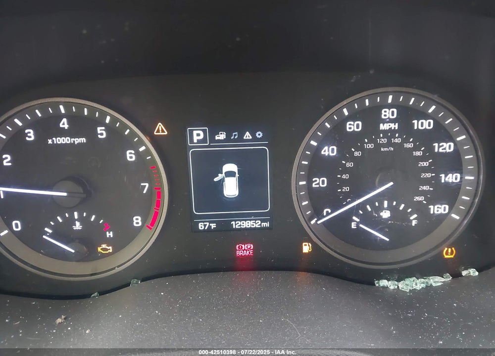 2016 HYUNDAI TUCSON SE VIN: KM8J33A44GU160203