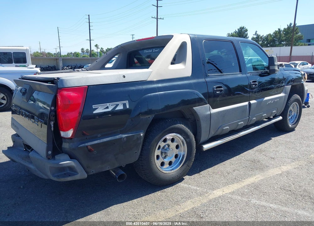 2003 CHEVROLET AVALANCHE 1500 VIN: 3GNEK13T73G186249