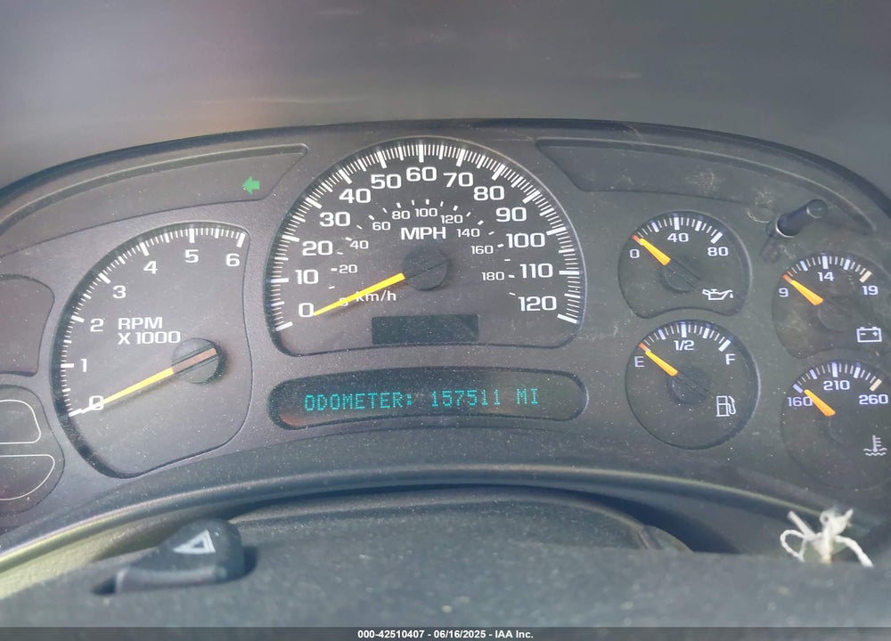 2003 CHEVROLET AVALANCHE 1500 VIN: 3GNEK13T73G186249