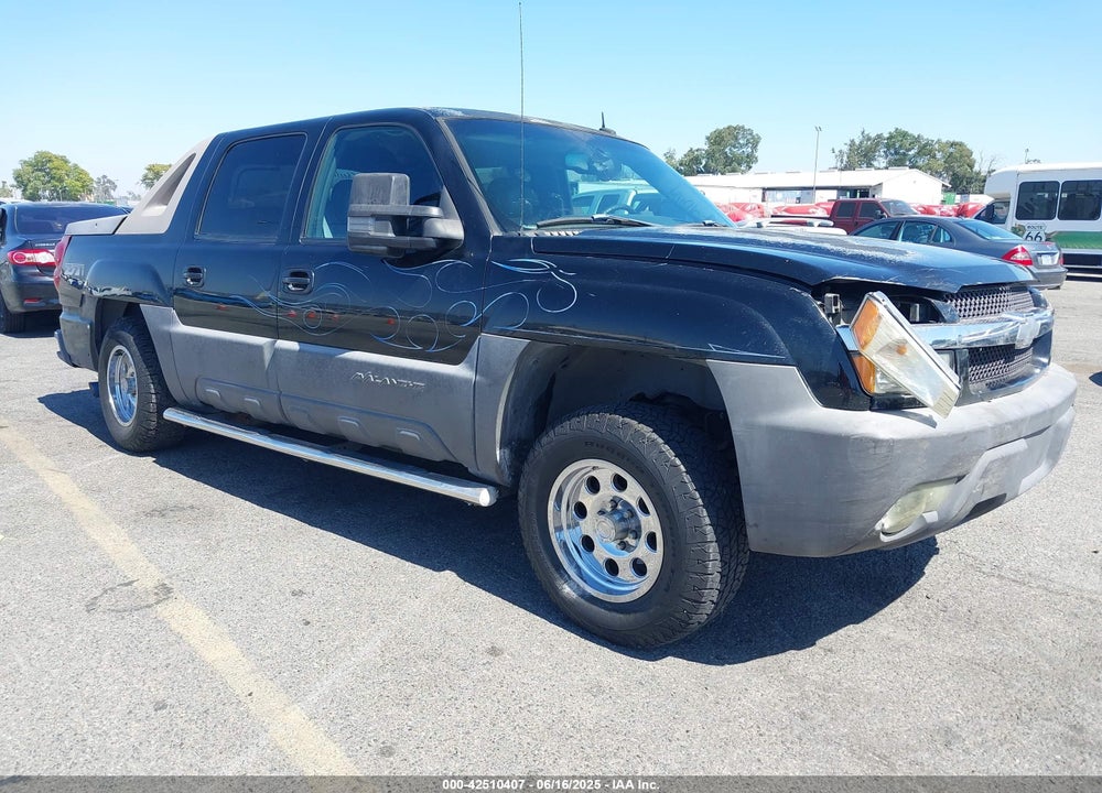 2003 CHEVROLET AVALANCHE 1500 VIN: 3GNEK13T73G186249