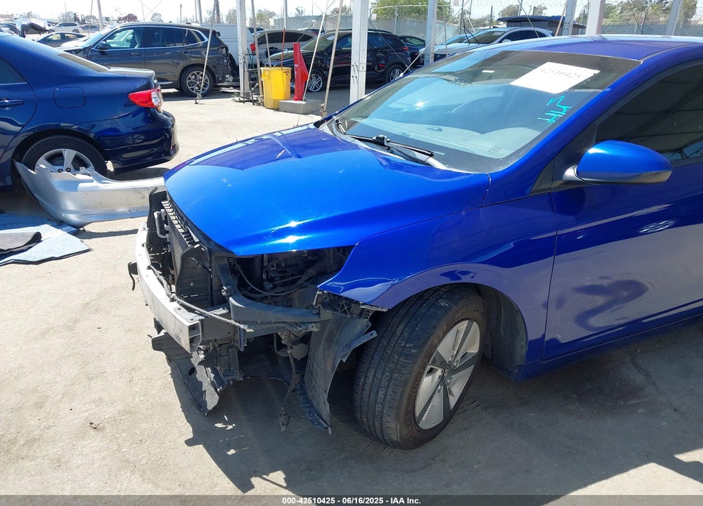 2019 HYUNDAI IONIQ HYBRID VIN: KMHC65LC7KU180387
