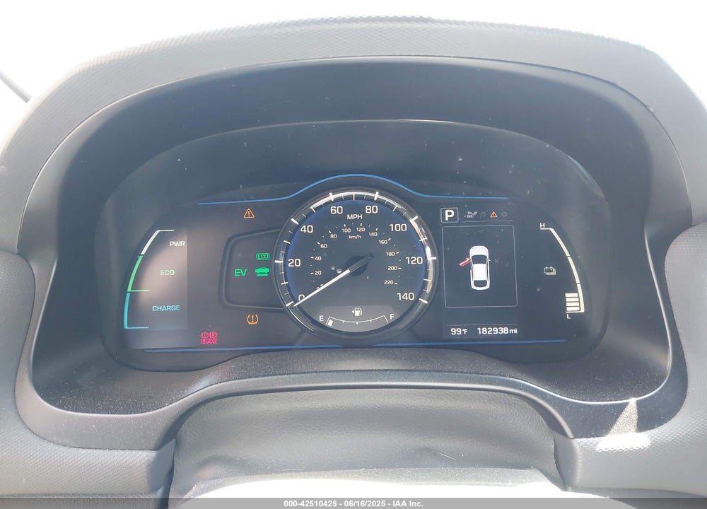 2019 HYUNDAI IONIQ HYBRID VIN: KMHC65LC7KU180387