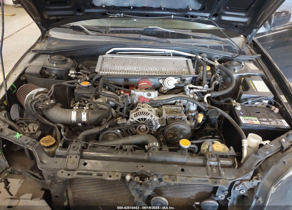 2007 SUBARU IMPREZA WRX VIN: JF1GG74687G800604
