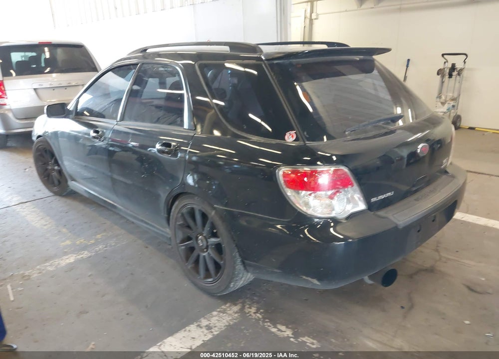 2007 SUBARU IMPREZA WRX VIN: JF1GG74687G800604