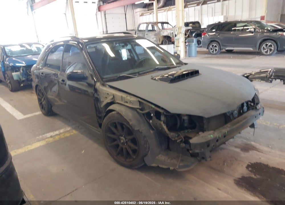 2007 SUBARU IMPREZA WRX VIN: JF1GG74687G800604