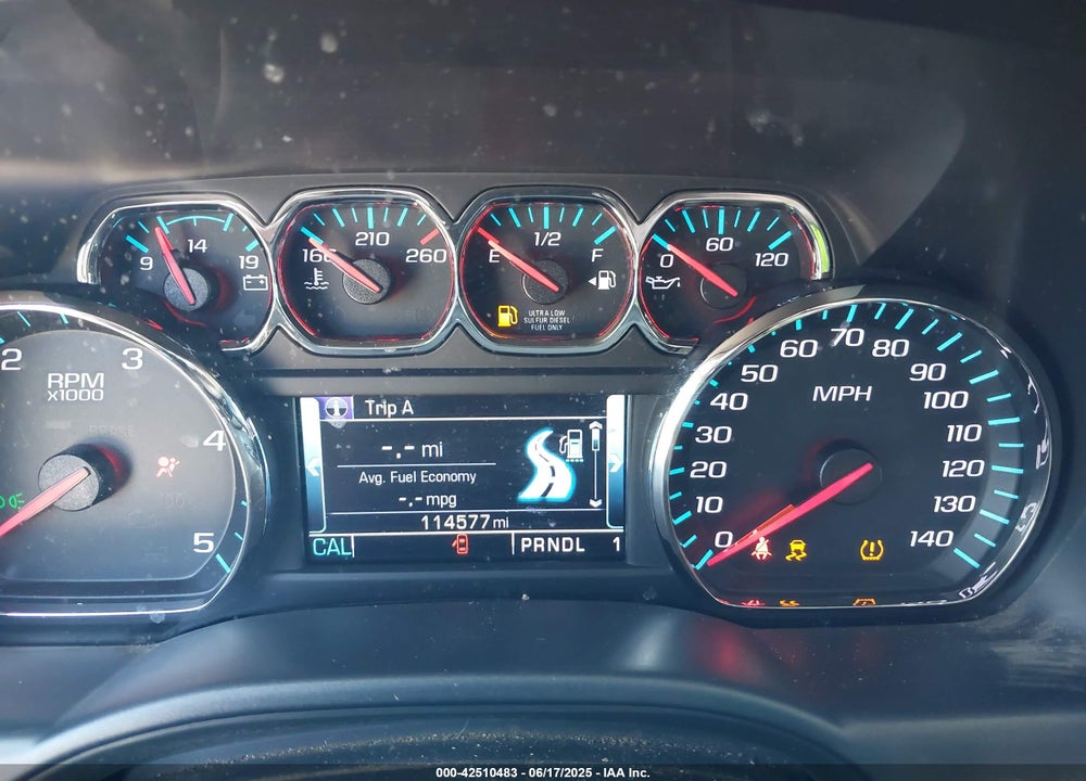 2017 CHEVROLET SILVERADO 2500HD VIN: 1GC1KWEY3HF120187