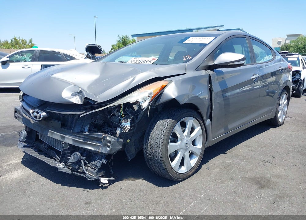 2013 HYUNDAI ELANTRA LIMITED VIN: 5NPDH4AE5DH159214