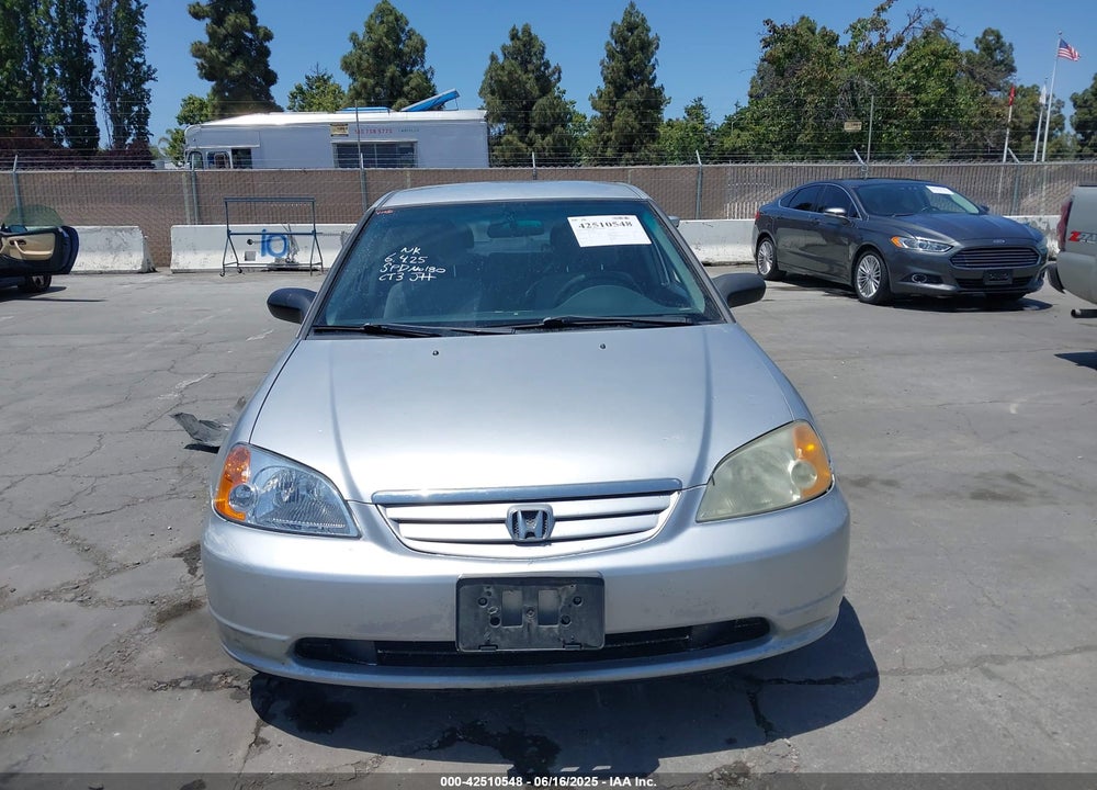 2003 HONDA CIVIC LX VIN: JHMES16523S001098