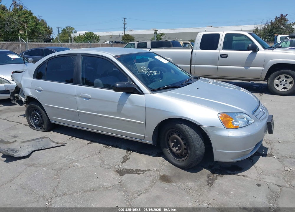 2003 HONDA CIVIC LX VIN: JHMES16523S001098