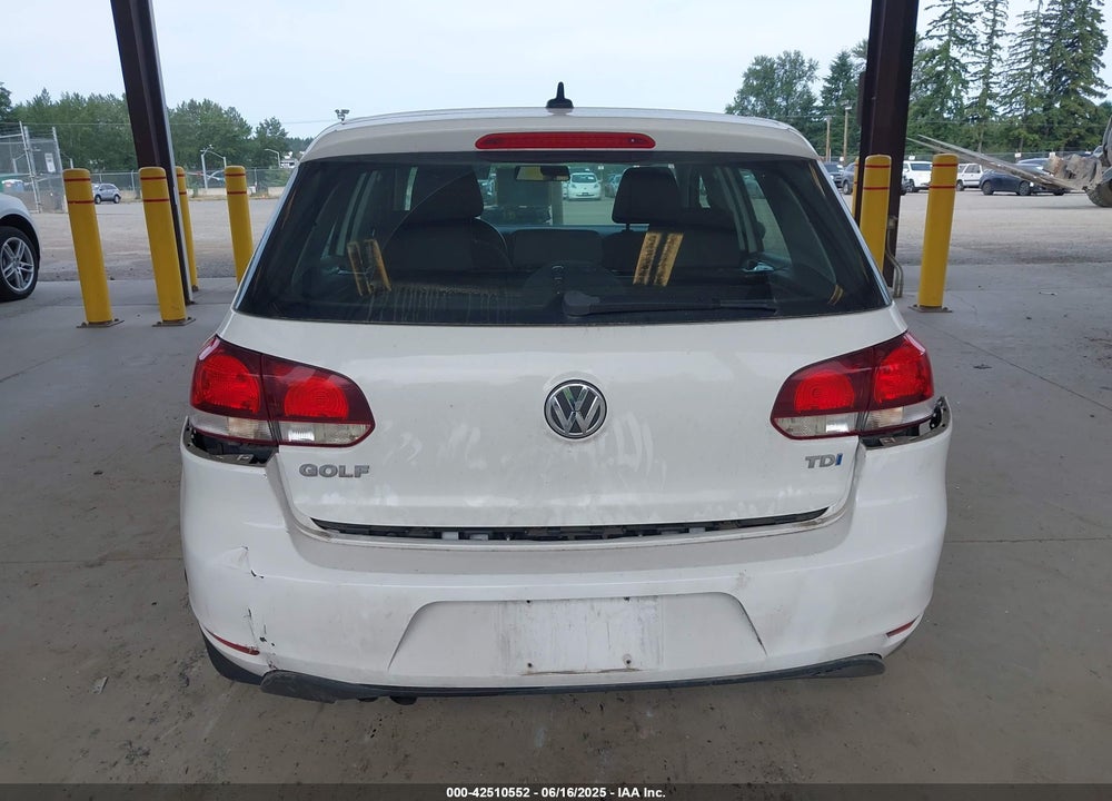 2013 VOLKSWAGEN GOLF VIN: WVWDM7AJ6DW131992