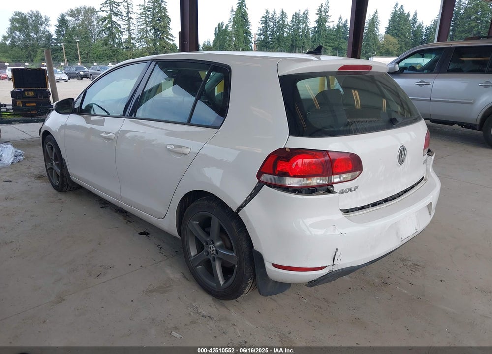 2013 VOLKSWAGEN GOLF VIN: WVWDM7AJ6DW131992