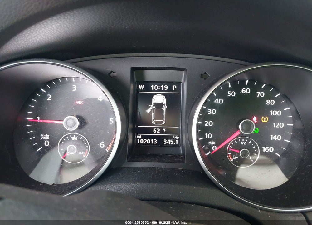 2013 VOLKSWAGEN GOLF VIN: WVWDM7AJ6DW131992