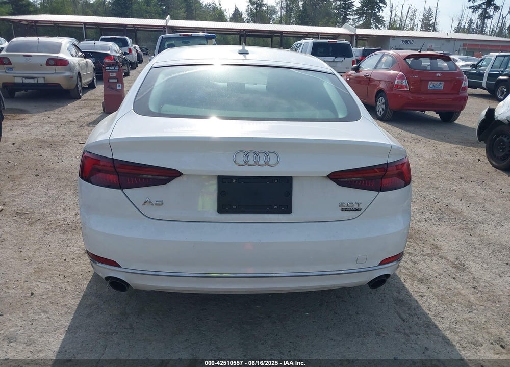 2018 AUDI A5 2.0T PREMIUM VIN: WAUANCF55JA103725