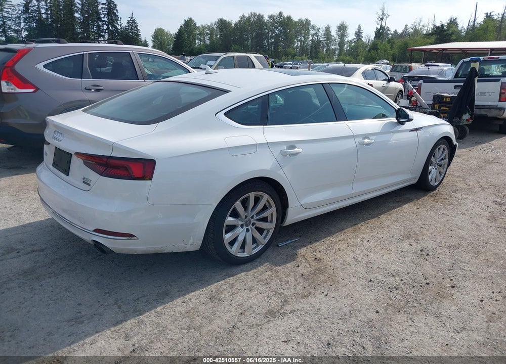 2018 AUDI A5 2.0T PREMIUM VIN: WAUANCF55JA103725