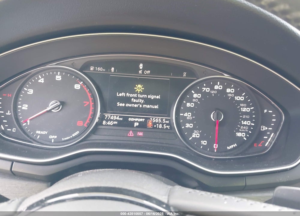2018 AUDI A5 2.0T PREMIUM VIN: WAUANCF55JA103725