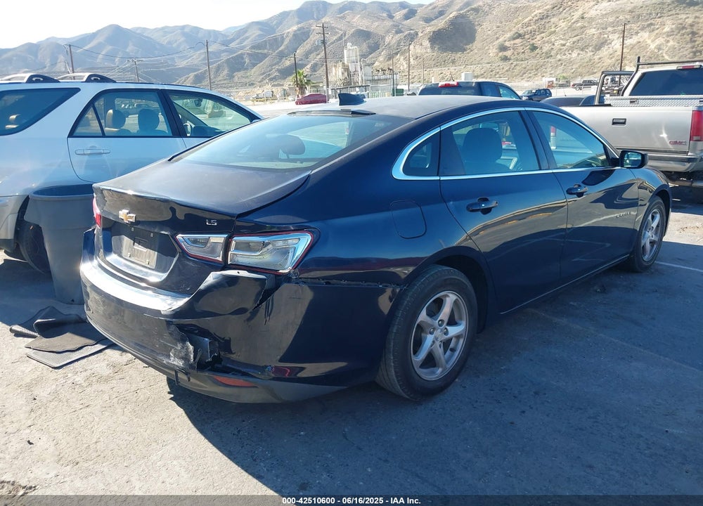 2016 CHEVROLET MALIBU VIN: 1G1ZB5ST1GF249364