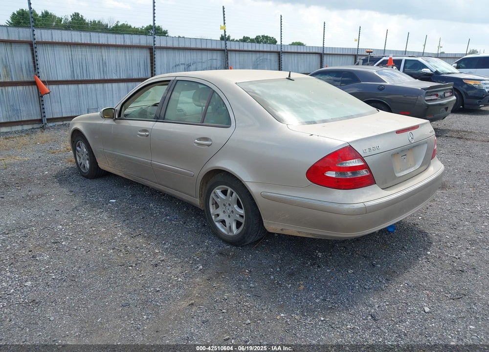 2005 MERCEDES-BENZ E 320 4MATIC VIN: WDBUF82J15X166710