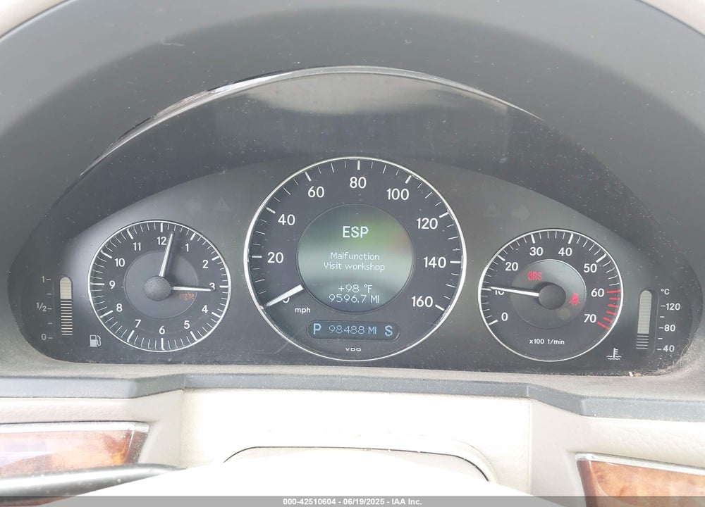 2005 MERCEDES-BENZ E 320 4MATIC VIN: WDBUF82J15X166710
