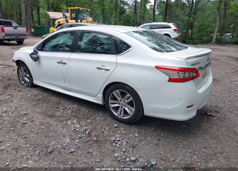 2014 NISSAN SENTRA SR VIN: 3N1AB7AP3EY308718