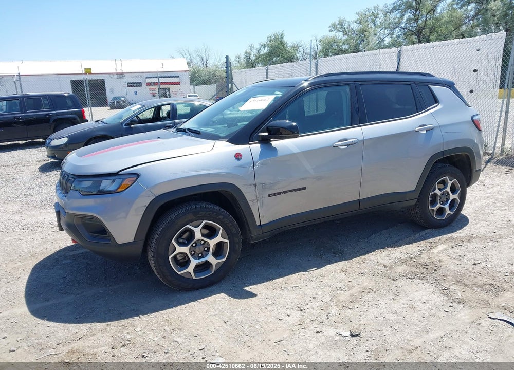 2022 JEEP COMPASS TRAILHAWK 4X4 VIN: 3C4NJDDB4NT223156