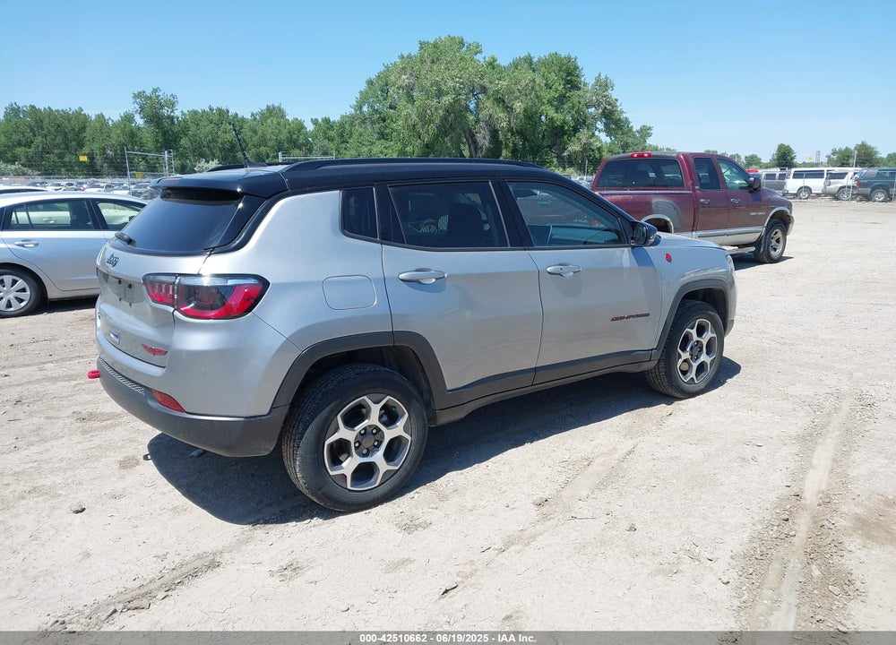 2022 JEEP COMPASS TRAILHAWK 4X4 VIN: 3C4NJDDB4NT223156