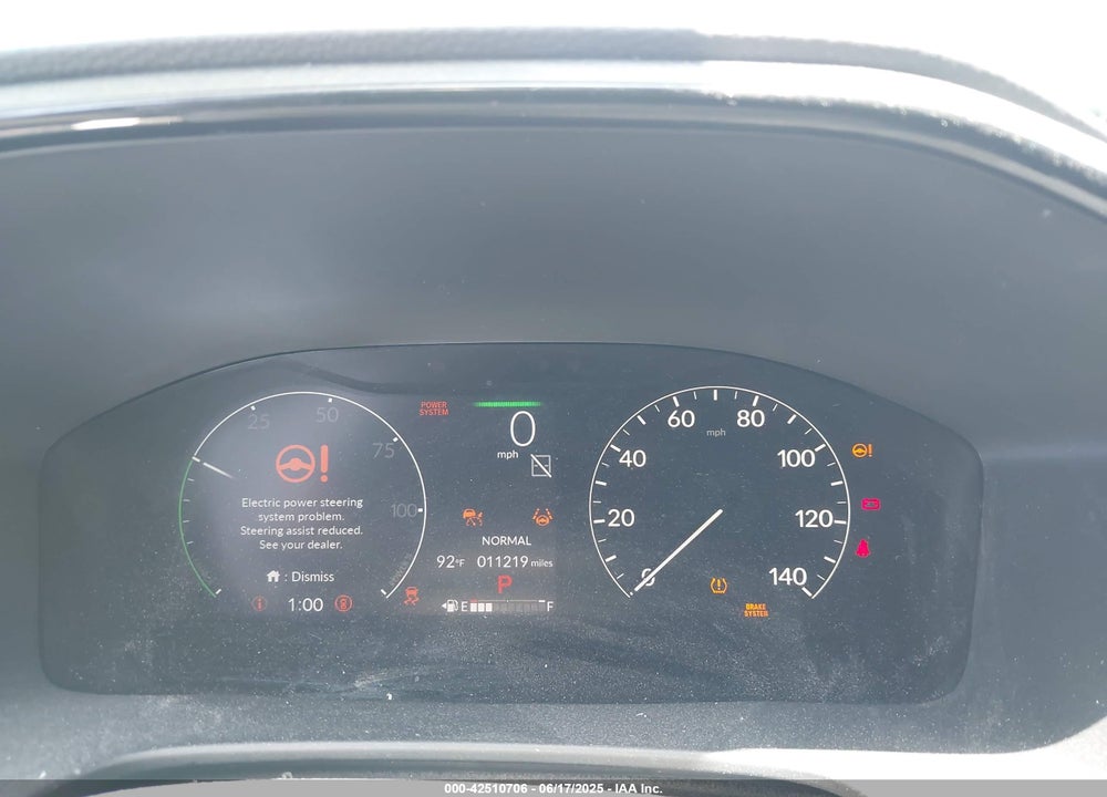 2025 HONDA CR-V HYBRID SPORT-L VIN: 7FARS5H85SE003056