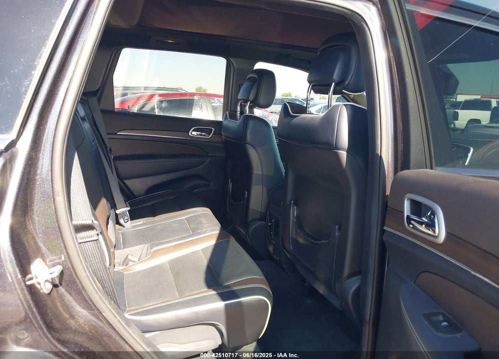 2014 JEEP GRAND CHEROKEE OVERLAND VIN: 1C4RJFCG6EC465453